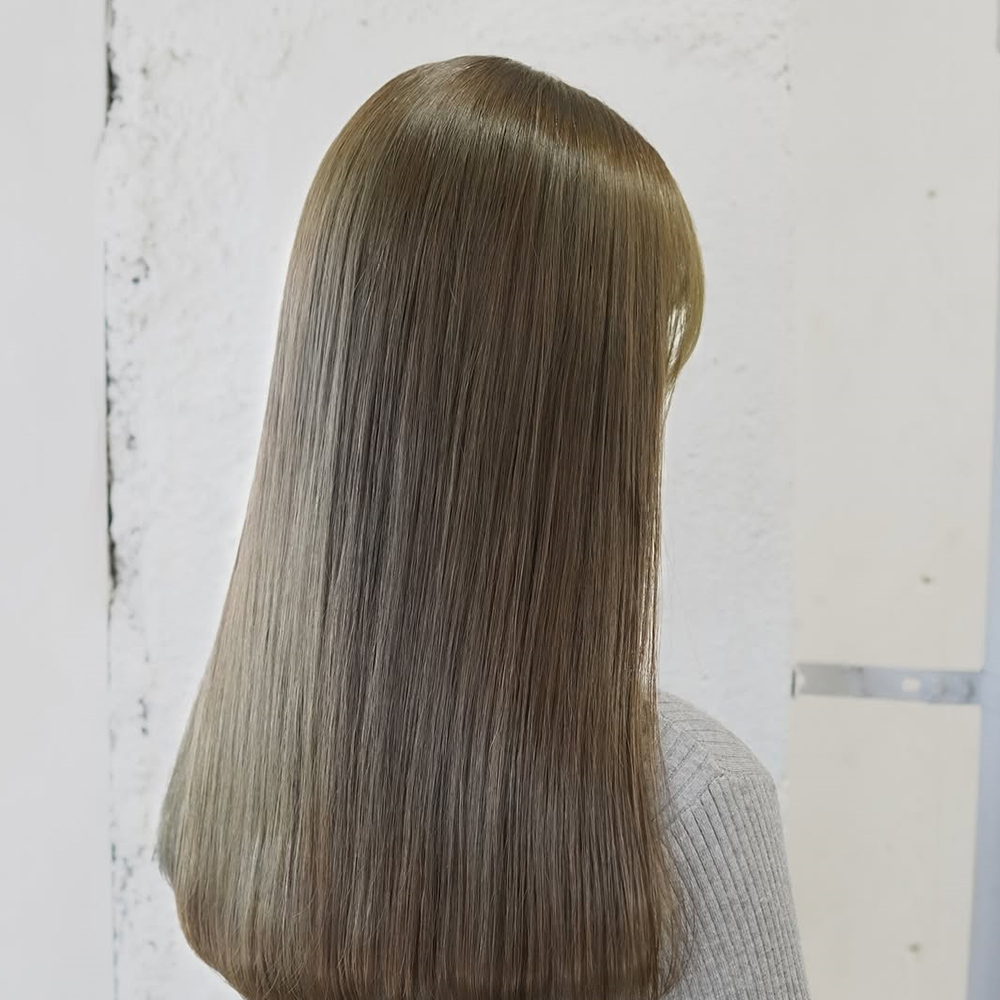 茶棕髮色 亞麻灰茶棕