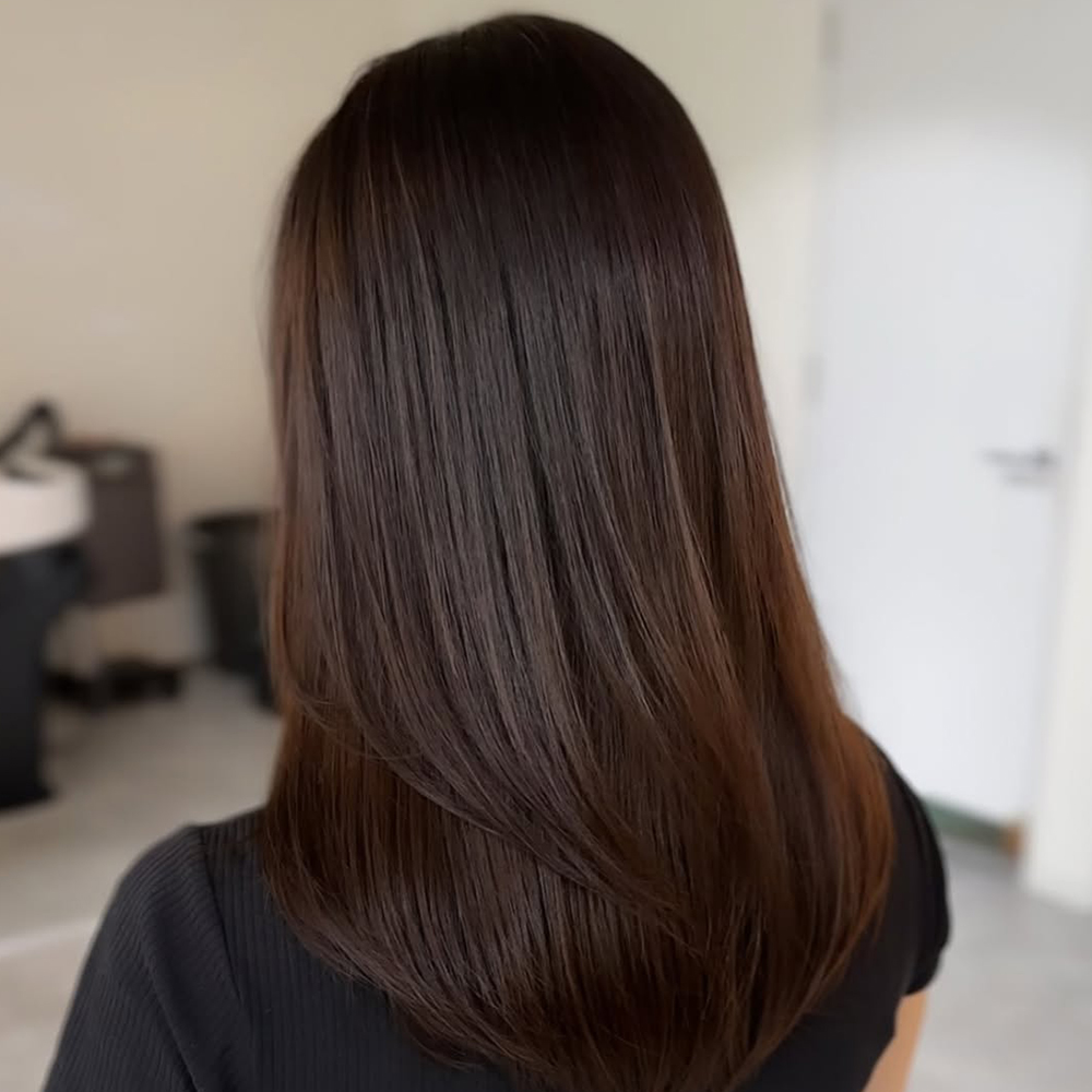 免漂茶棕髮色 巧克力茶棕