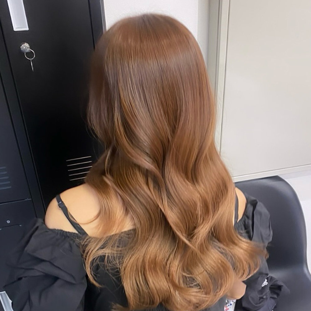 茶棕髮色 焦糖奶茶棕