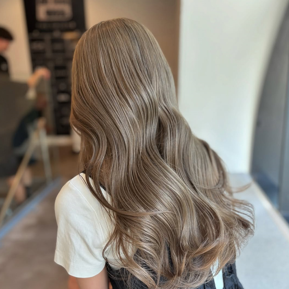 茶棕髮色 蜂蜜茶棕