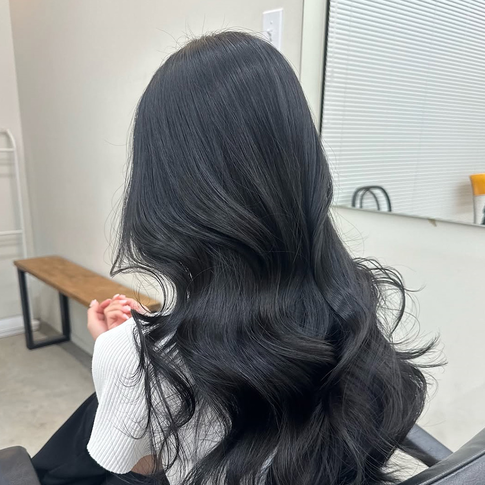 免漂茶棕髮色 黑茶棕