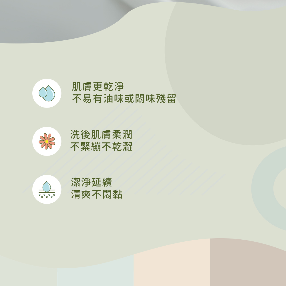 敏適淨平衡潔膚露 特色