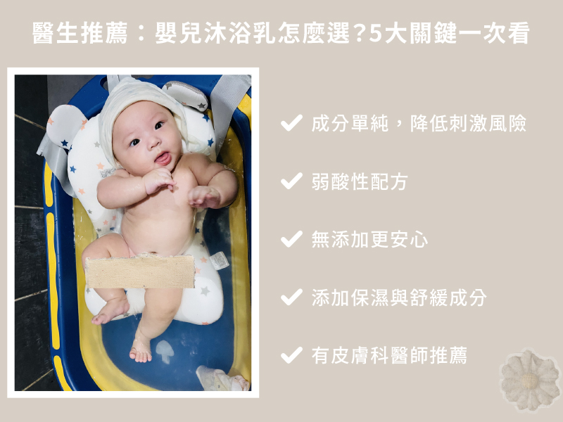 醫師推薦 嬰兒沐浴乳 